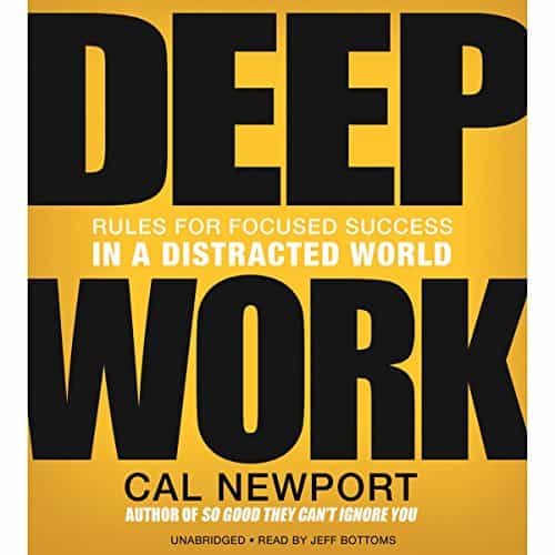 Cover of Deep Work by Cal Newport