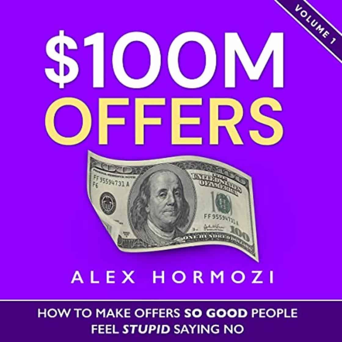 Cover of $100M Offers by Alex Hormozi