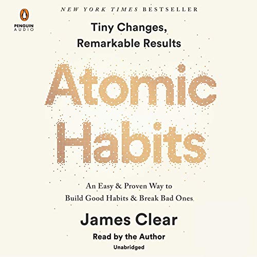 Cover of Atomic Habits by James Clear