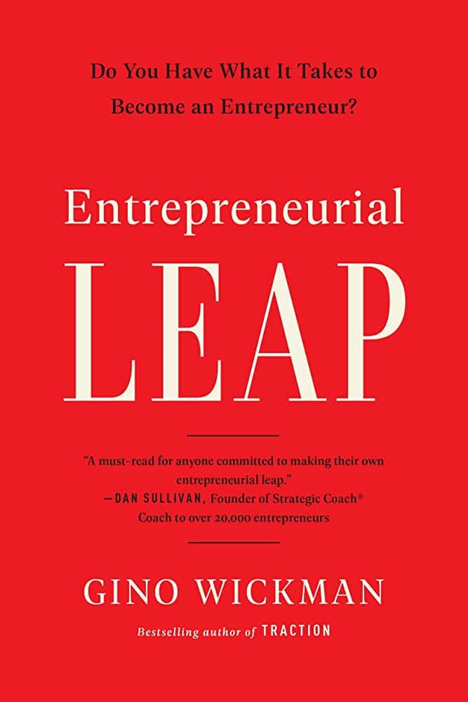 Cover of Entrepreneurial Leap by Gino Wickman