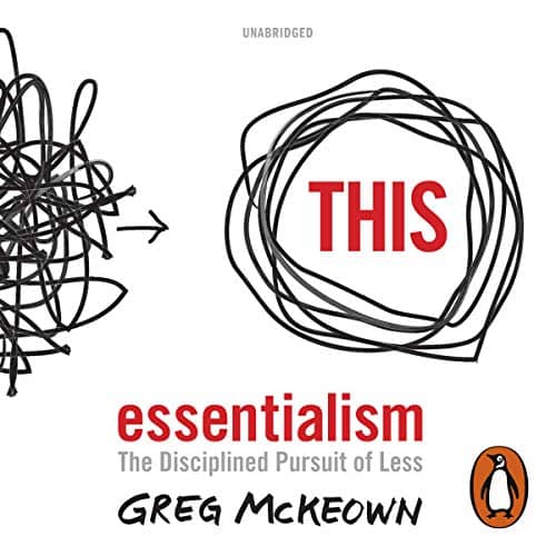 Cover of Essentialism by Greg McKeown