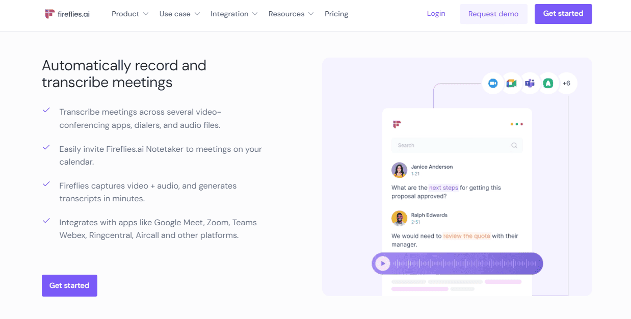 How to automatically record and transcribe meetings with Fireflies.ai