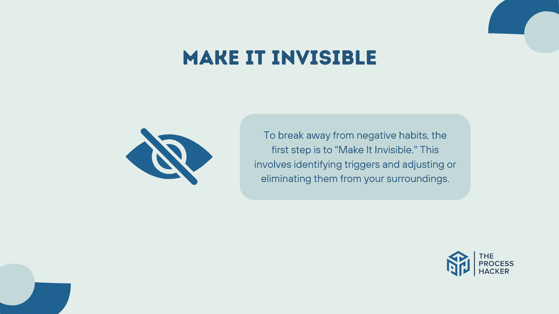 Make It Invisible
