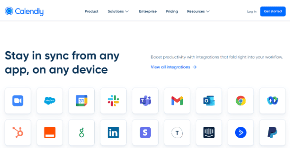 Calendly's Calendar integration