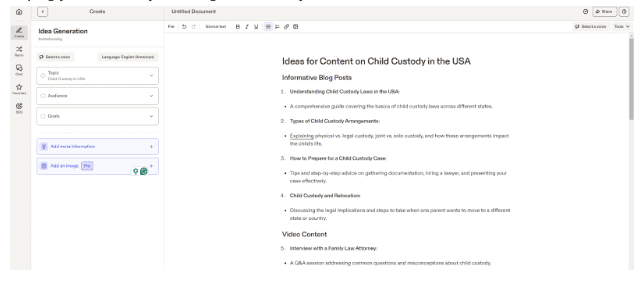 Idea Generation & Brainstorming with Jasper AI