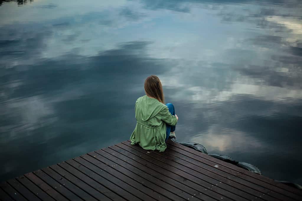 women looking out into the world