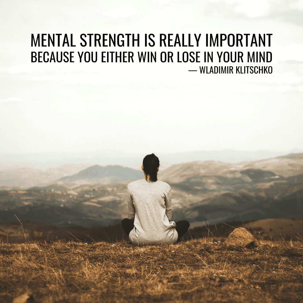 Mental strength is really important because you either win or lose in your mind. — Wladimir Klitschko