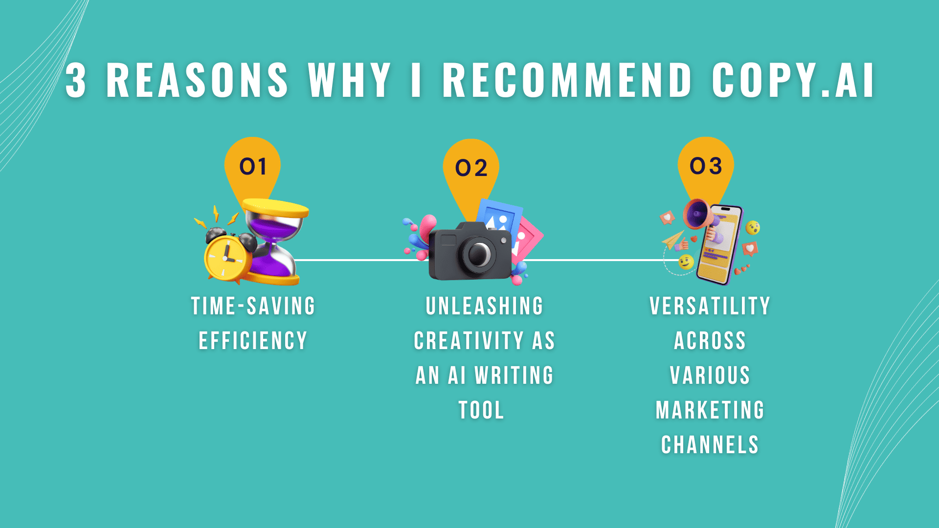 Copy.ai is the most recommended for content creation.