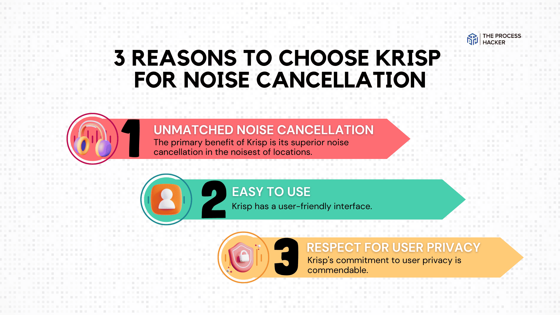 3 Reasons to choose Krisp for Noise Cancellation