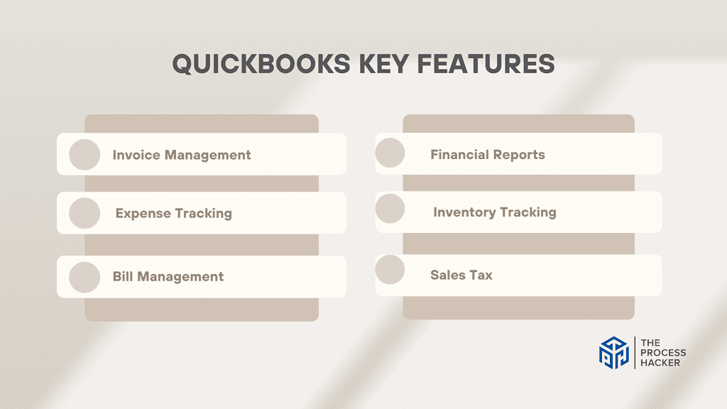 QuickBooks Key Features Breakdown