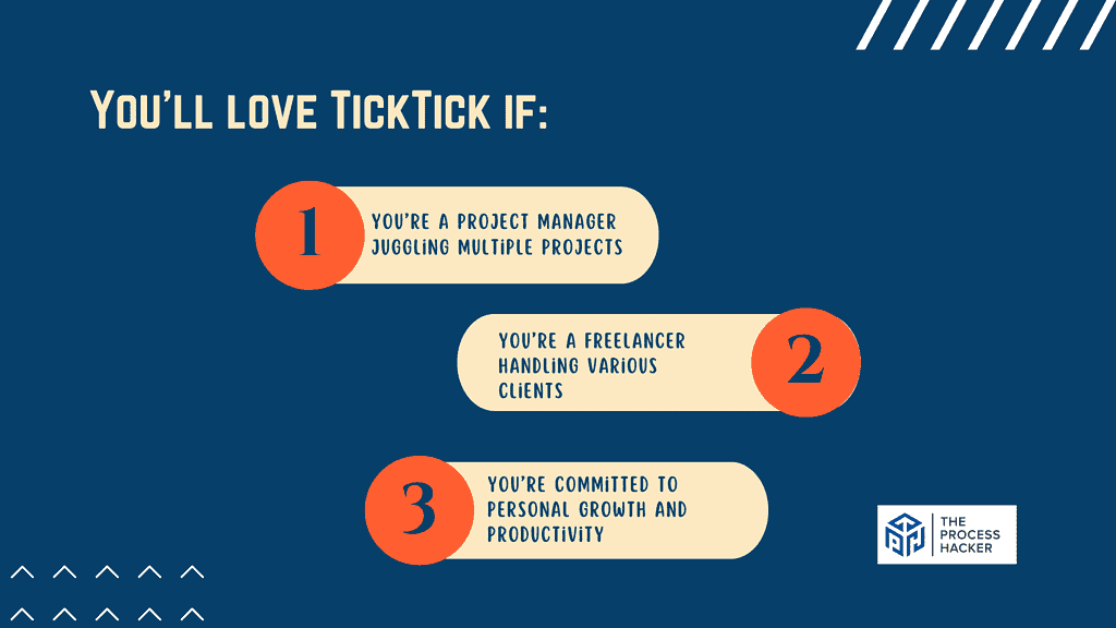 You’ll love TickTick if: