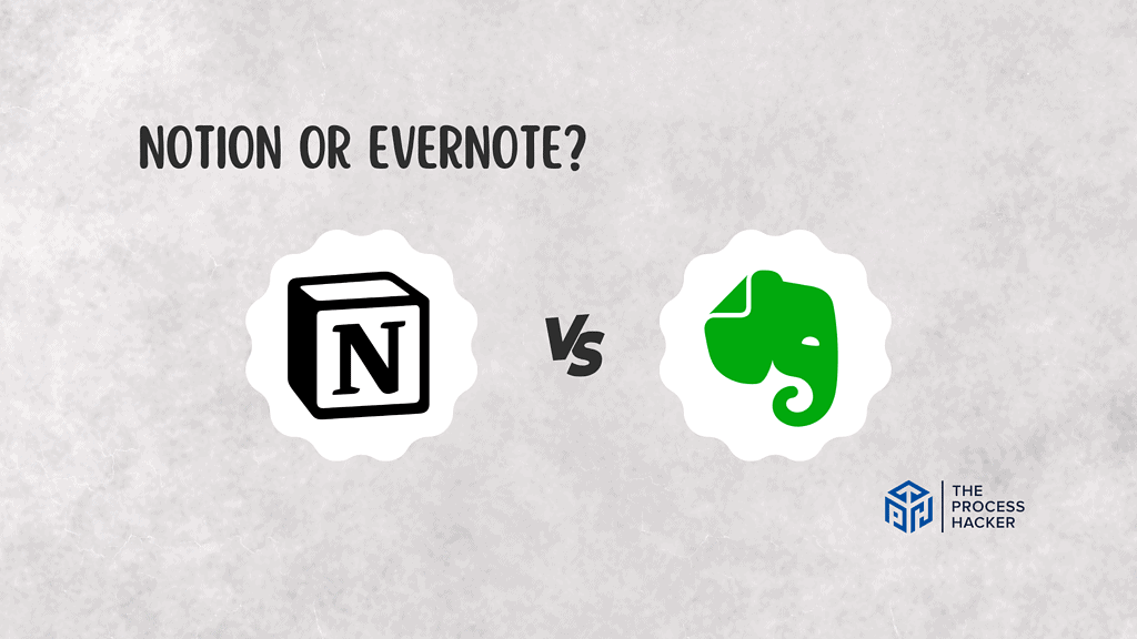 Notion vs Evernote