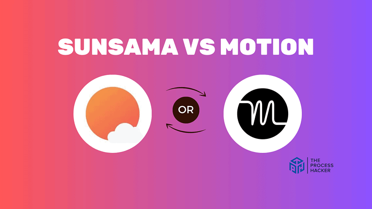 Sunsama vs Motion: Which Powerful Productivity Tool is Better?