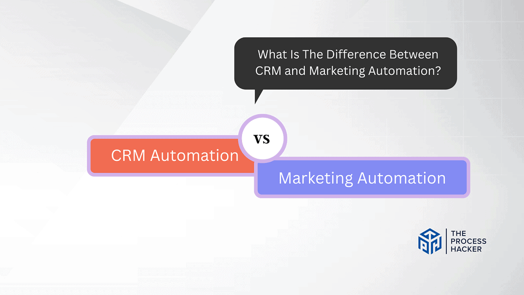 What Is The Difference Between CRM and Marketing Automation?