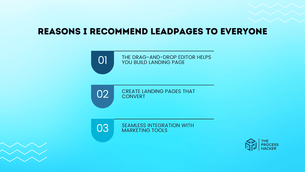 Reasons I Recommend Leadpages to Everyone