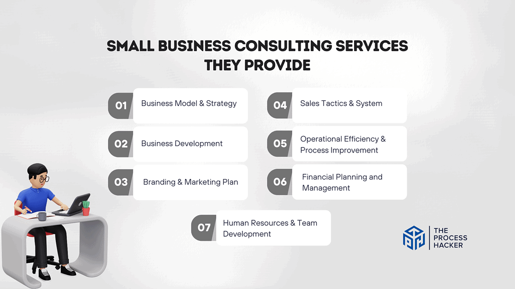 Small Business Consulting Services They Provide