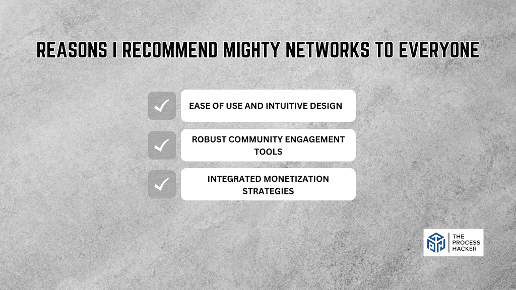 Reasons I Recommend Mighty Networks to Everyone