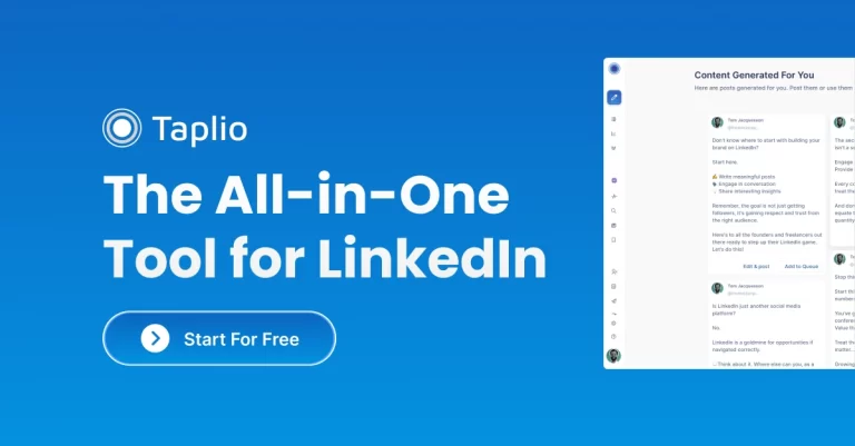 Taplio Review 2024: Best LinkedIn Content Creation & Scheduling Tool?