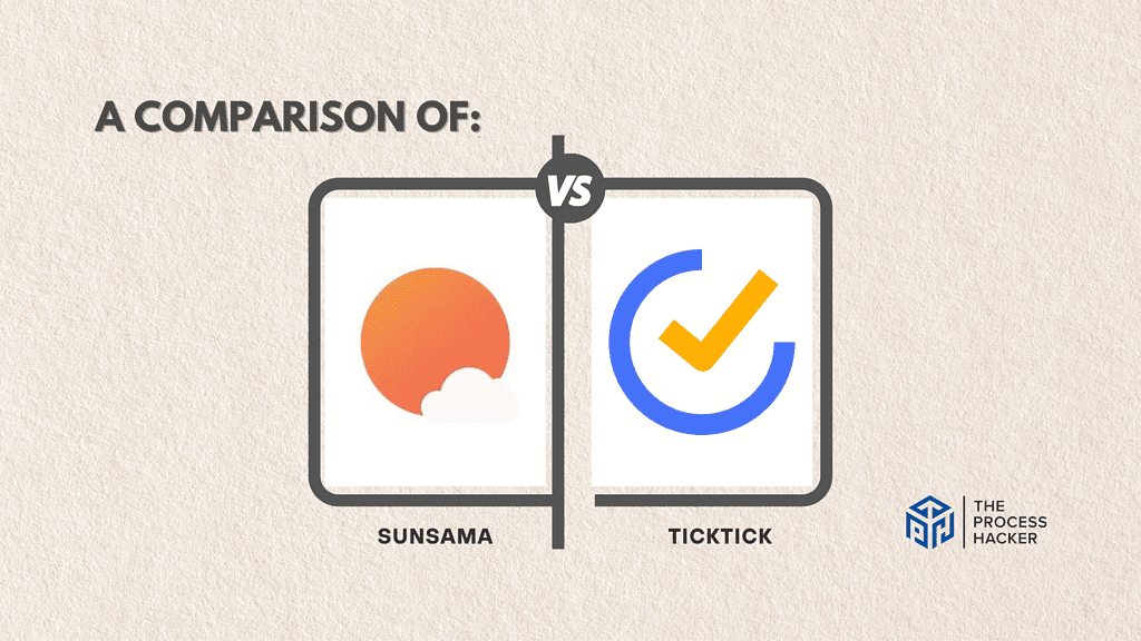 Sunsama vs TickTick