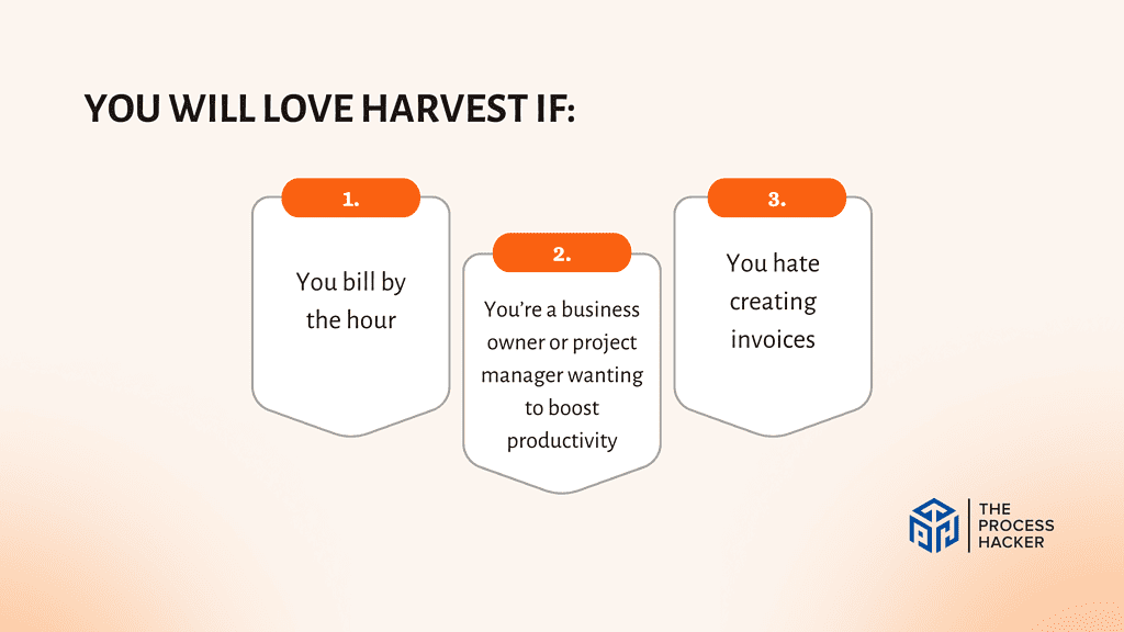 You’ll love Harvest if: