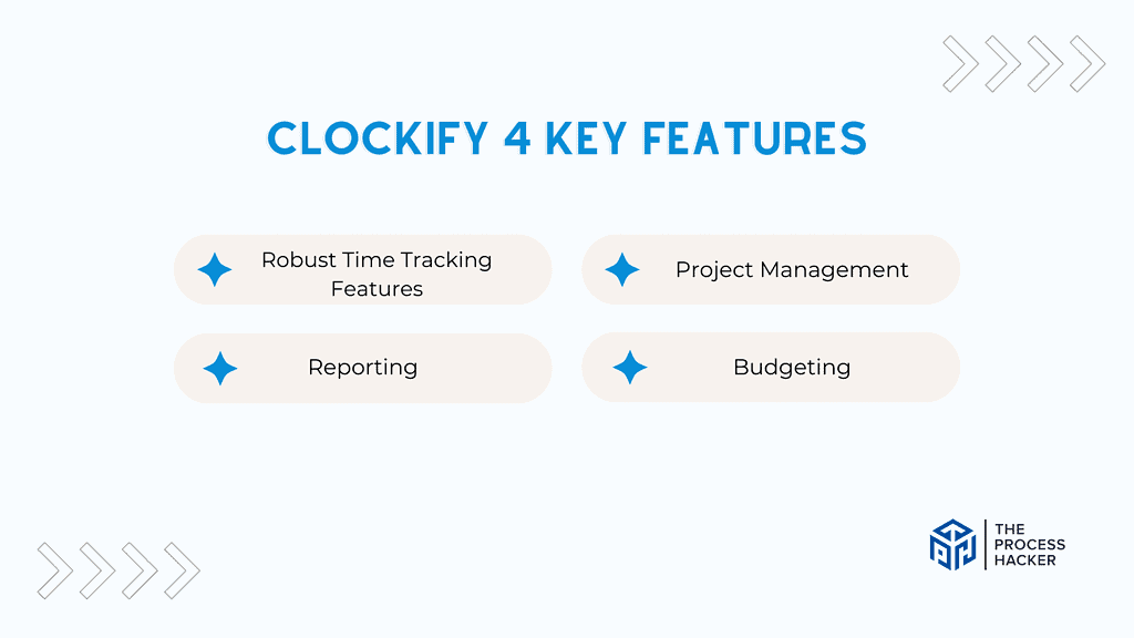 Clockify 4 Key Features