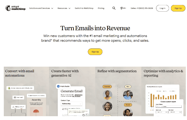 Mailchimp: Turn Emails into Revenue