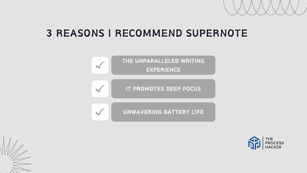 Reasons I Recommend Supernote to Everyone