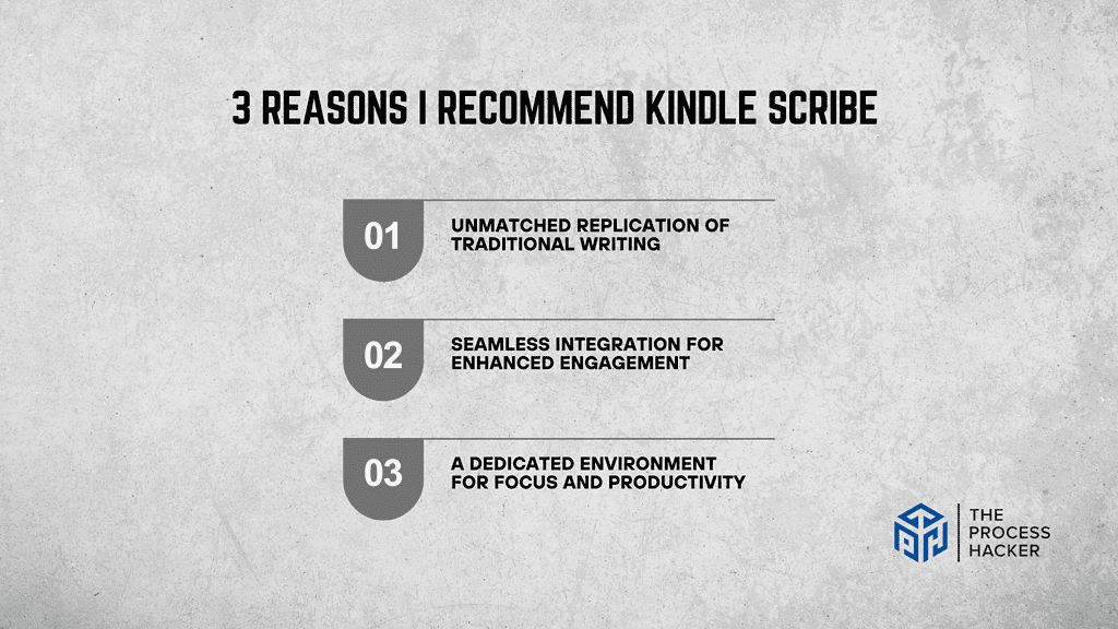 Reasons I Recommend Kindle Scribe to Everyone