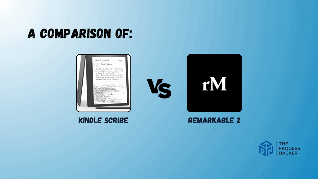 Kindle Scribe vs ReMarkable 2