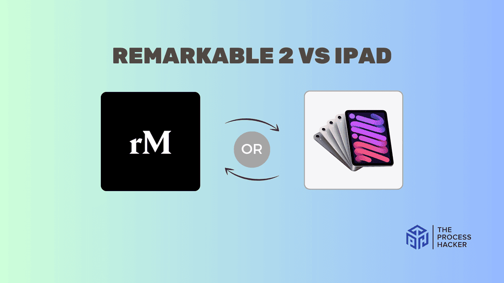 ReMarkable 2 vs iPad