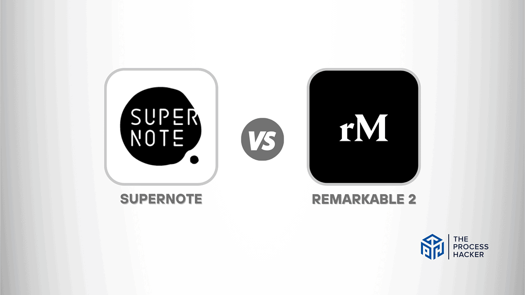 Supernote vs The ReMarkable 2