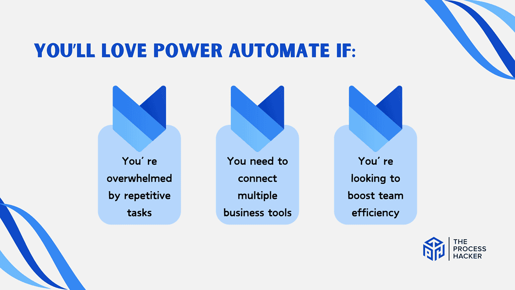 You’ll love Power Automate if: