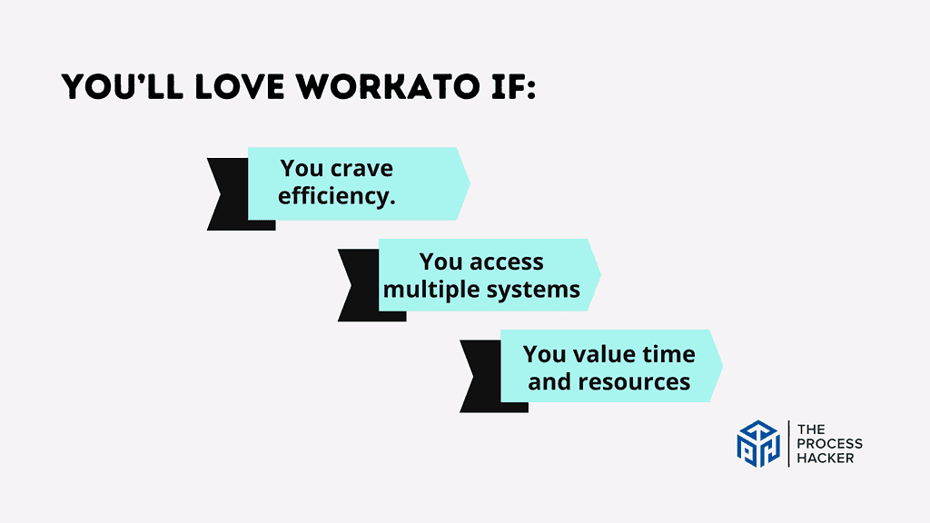 You’ll love Workato if: