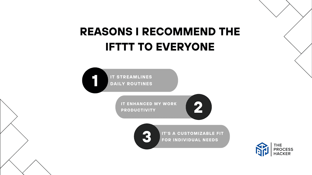 Reasons I Recommend IFTTT to Everyone