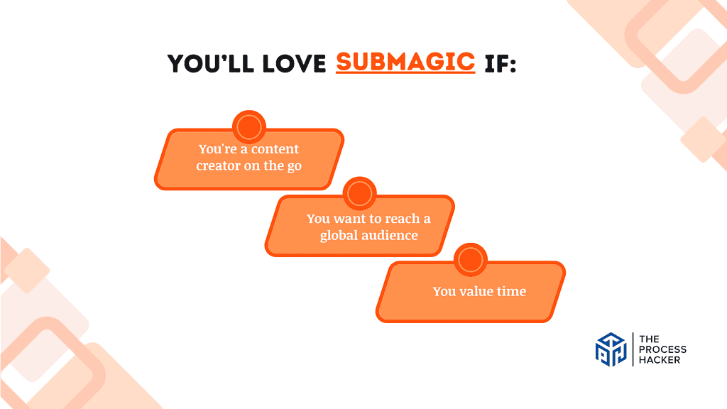 You’ll love Submagic if: